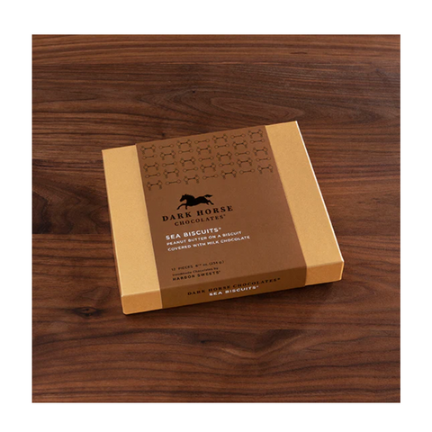 Dark Horse Chocolates - Sea Biscuits box