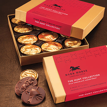 Dark Horse Chocolates - Milk Chocolate Hunt Collection -16 pc